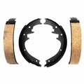 R/M Brakes BRAKE SHOES OEM OE Replacement Organic 670PG